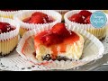 Мини Чизкейки с Клубникой | Mini Cheesecakes with Strawberry | Tanya Shpilko