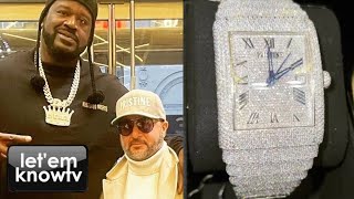 Shaq Just Dropped The Bag On A New Pristine Timepiece From Pristine Jewelers Pure Jewelry