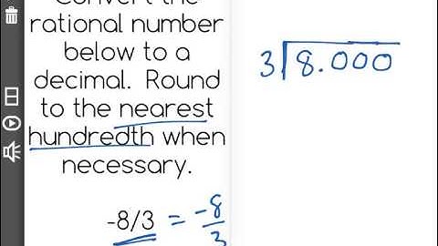 [7.NS.2d-1.0] Convert Rational Numbers to Decimals - Common Core Standard