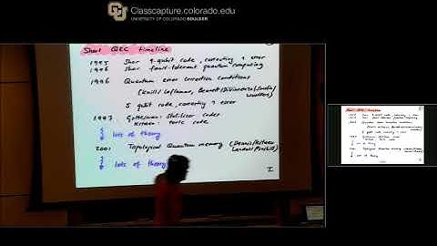 B Terhal Quantum Error Correction and Quantum Memory July 9