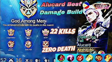 Max Damage Alucard Build: The Ultimate Guide || mlbb || mobile legends