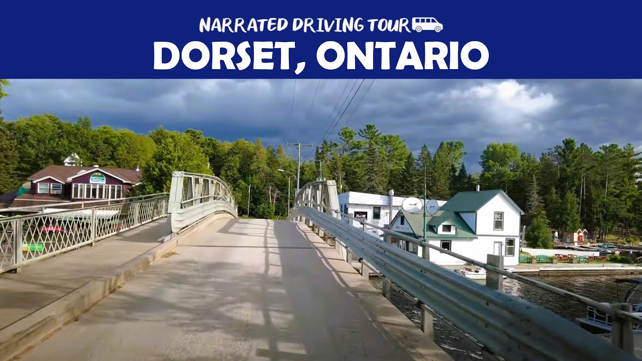 🚗 Scenic Drive Through Dorset, Ontario | 4K Driving Tour