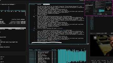 Herbstluftwm on Arch Linux | Sin City Theme
