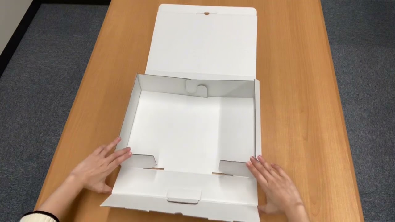 ケースN式 外面撥水 白 400×295×95: ギフトボックス・外箱｜包装