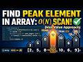 PEAK ELEMENT IN AN ARRAY - LEETCODE 162