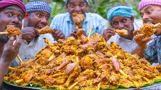 Nalli Biryani | Mutton Biryani Recipe Cooking In Village | Mutton Bone Marrow | Lamb Shanks Recipe