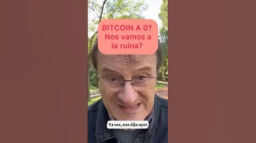 ¿Bitcoin se va a 0? Nos vamos a la ruina? José Luis lo explica. #cava #inversion #bitcoin #oro #btc