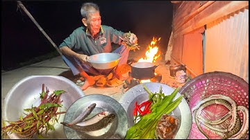 TẬP.107.Những con cá lóc ú mềm theo con nước lên đồng /cắm câu cá lóc vùng biên giới việt-cam