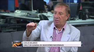 Carlos Bilardo:"No sé cómo se maneja Fútbol para Todos. Marcelo Tinelli hubiera tenido problemas"