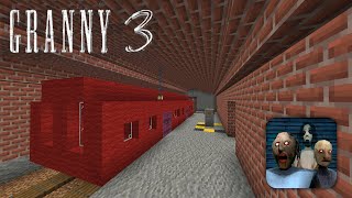 GRANNY 3 TRAIN UPDATE IN MINECRAFT