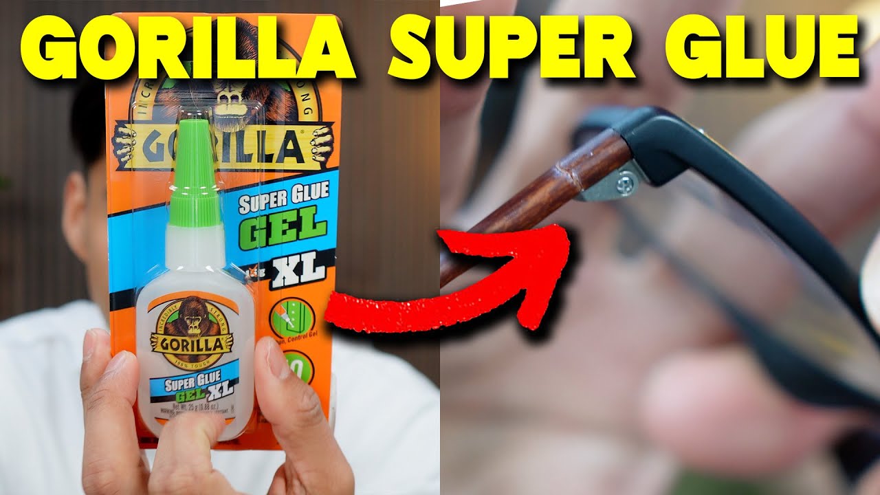 Gorilla Super Glue Gel XL Fixing Glasses