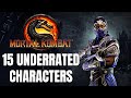 Mortal Kombat – 15 Underrated Characters of All Time