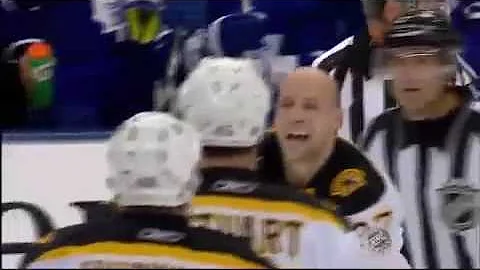 NHL Hockey Fights - Andre Deveaux vs Steve Begin 9...