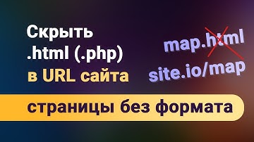 Как скрыть расширение .html или .php в адресной строке сайта? Удалить хвосты файлов из URL (ссылок)