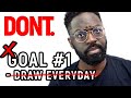 3 Terrible Art Goals to Avoid Making This Year