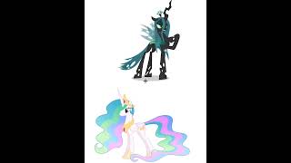 Princess Celestia Fusion || Edit || Mlp || not my art! credits to all the art! #mylittlepony #mlp