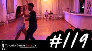 TDS Beginner Salsa Combination #119 - Fernando & Claudia