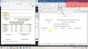 THCB1: ĐỊNH DẠNG TAB TRONG WORD