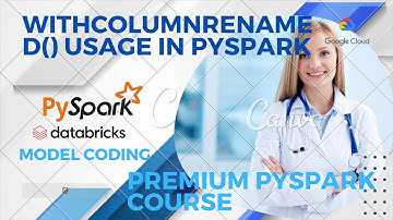 withColumnRenamed() usage in PySpark | withColumnRenamed() usage using PySpark