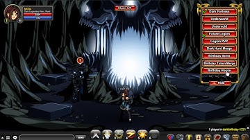 AQW Infinite Legion Dark Caster Class + MORE Items! 2019 Event /join darkbirthday