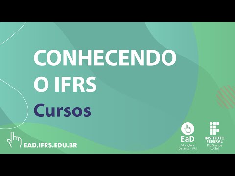 Conhecendo o IFRS: Cursos