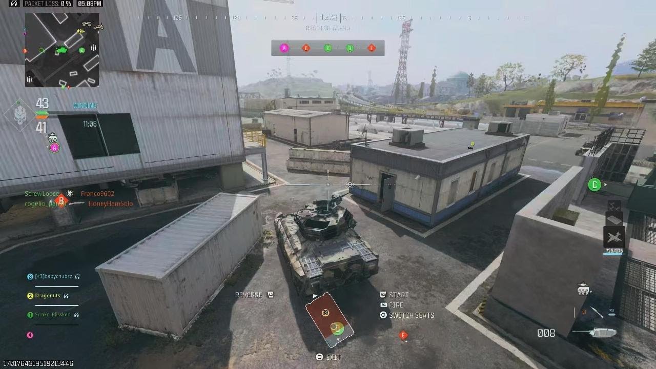 Ground war Mwlll he try to hide near area to Spawn kill us not when im around nice try bro