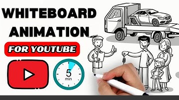 Create Whiteboard Animation Videos For Youtube In 5 Mins With Free Tool.