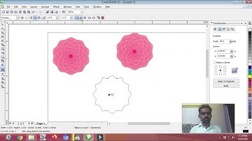 Using Distort tool for creating Flowers - Coreldraw Tutorials ...