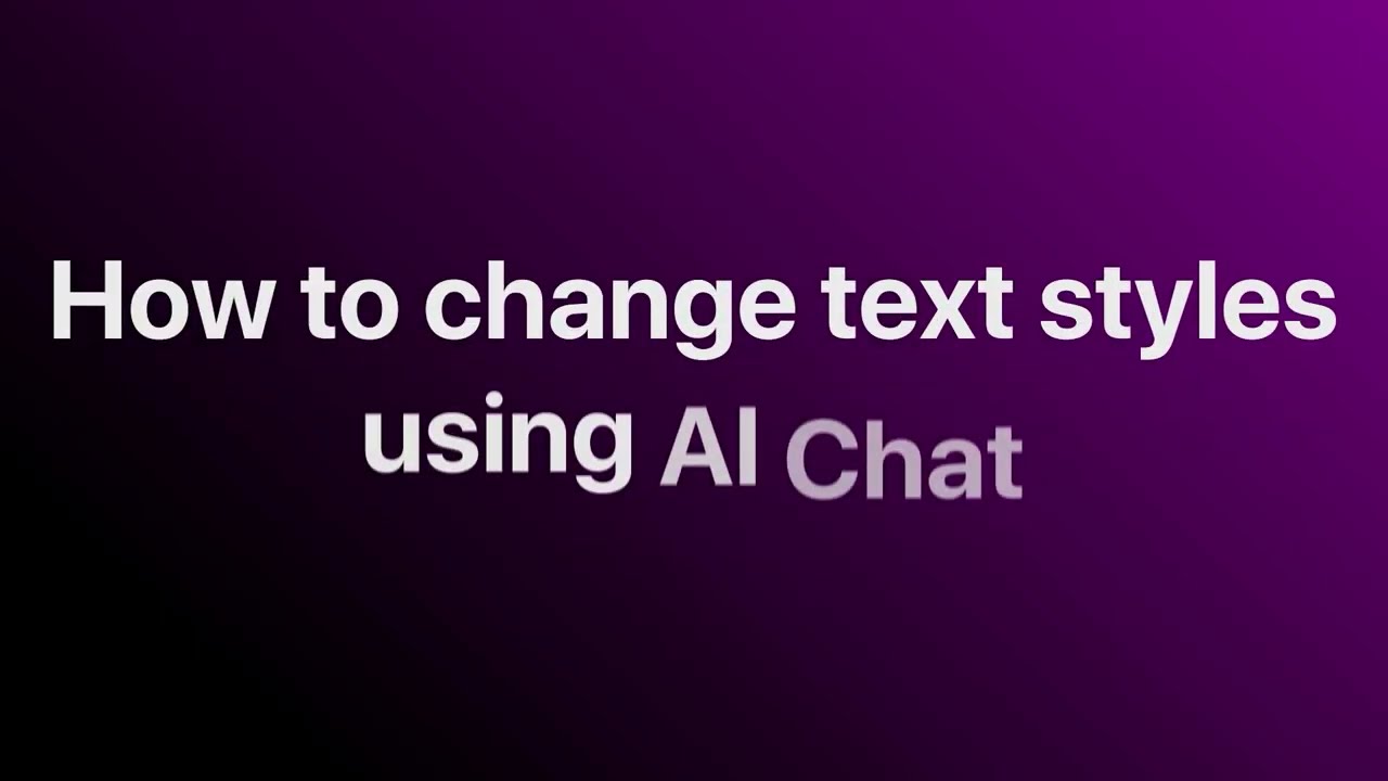 Как изменить стиль текста с помощью чата с ИИ (простой способ) | MindMap AI