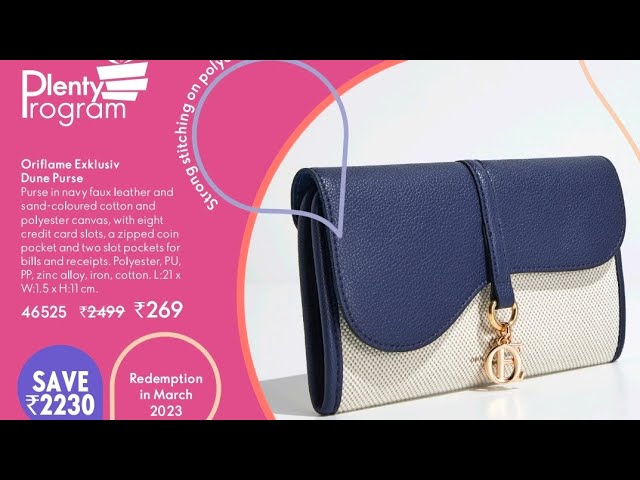 Oriflame Poetry Pouch 👝 | Pouch, Bags, Clothes design