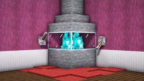 How to make a toggleable fireplace in Minecraft