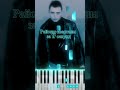 Звери - Районы-кварталы за 17 секунд #piano #кавер #музыка #песня #пианино #играемвместе #пианико