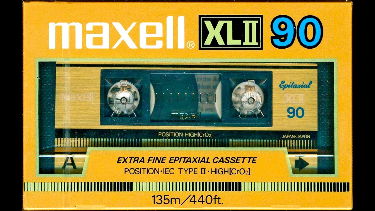 Unboxing Audio Cassette MAXELL UD XL 90 