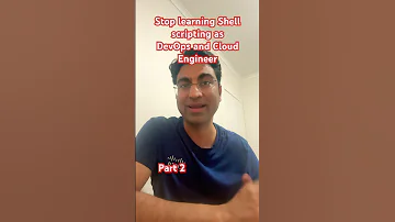 Stop Learning Shell Scripting As DevOps And Cloud Engineer Devopsengineer Cloud Cloudcomputing 