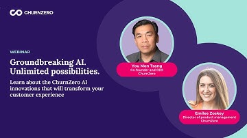 AI Webinar Series: ChurnZero’s vision and latest innovations
