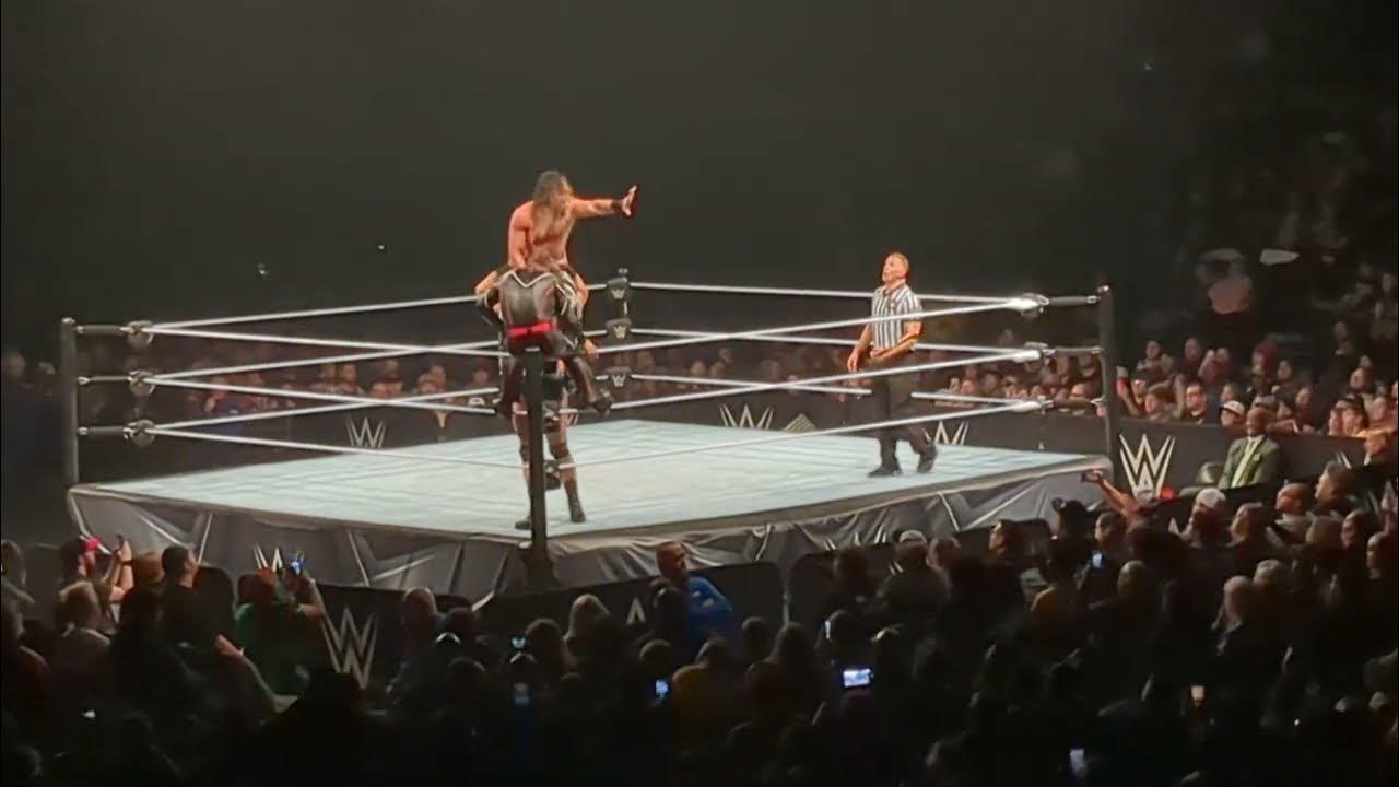 WWE Peoria, IL Main Event Seth Rollins v Drew McIntyre v Shinsuke
