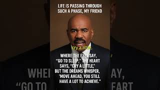Life Is Tough But Dreams Never Let You Quit | Steve Harvey Motivation