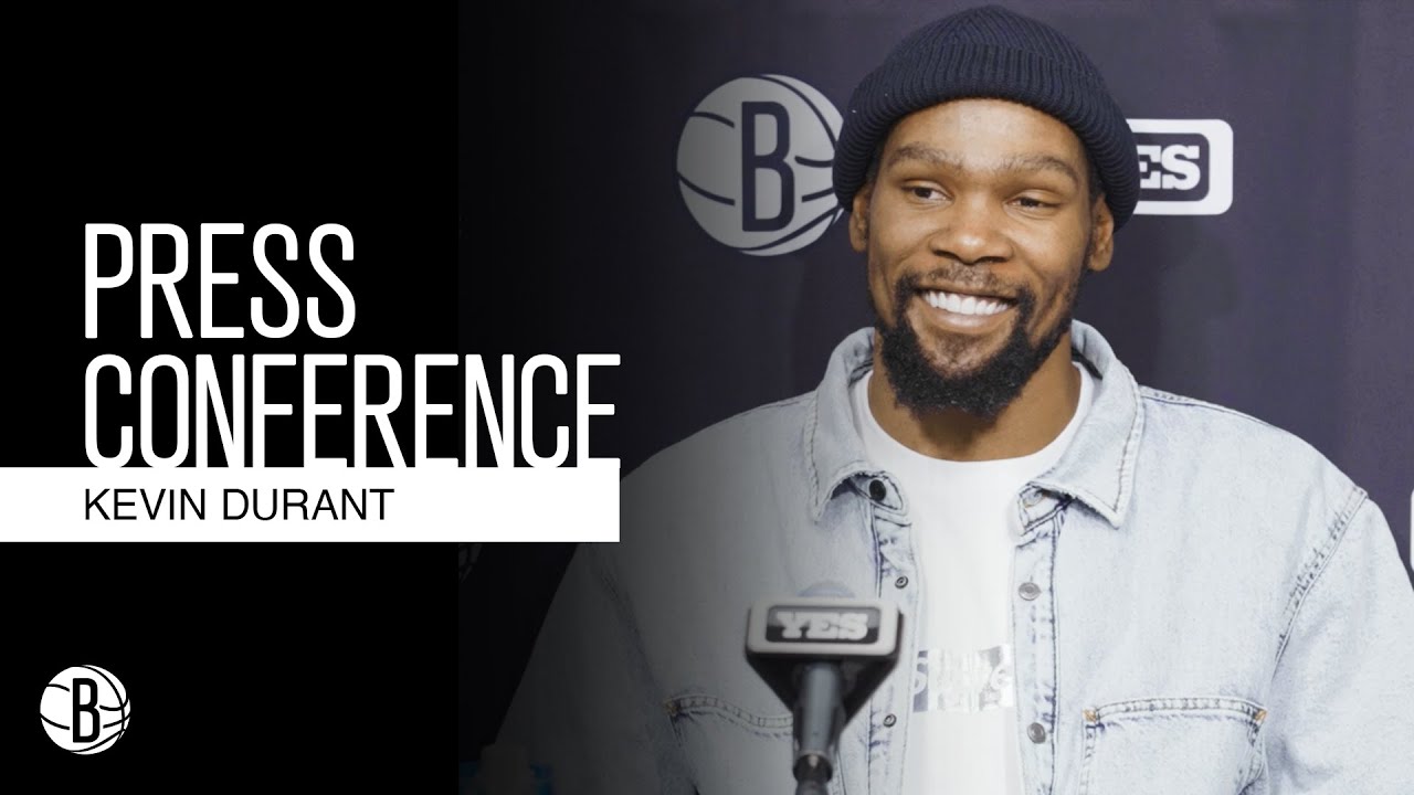 Kevin Durant | Post-Game Press Conference | Brooklyn Nets vs. Portland Trail Blazers