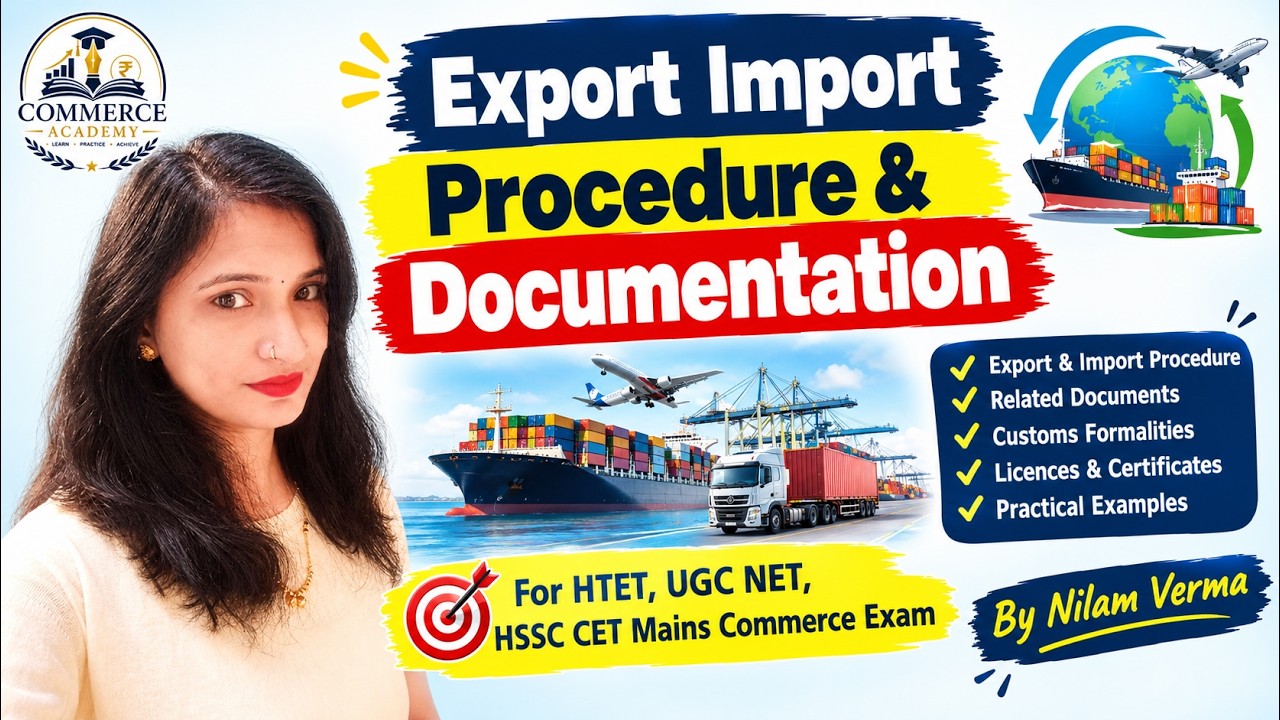 Export import procedure and Documentation - YouTube