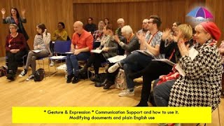 Deaf Awareness Training at Shakespeare's Globe by Deaf Umbrella