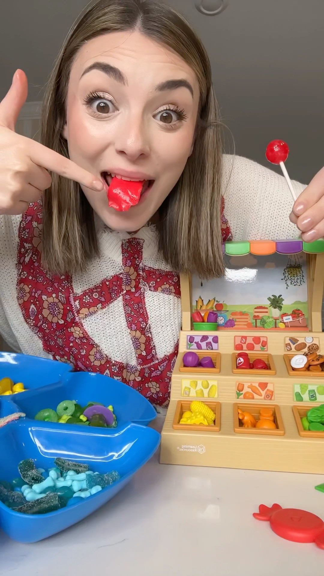 Candy collection sort it all! ?? #candy #organization