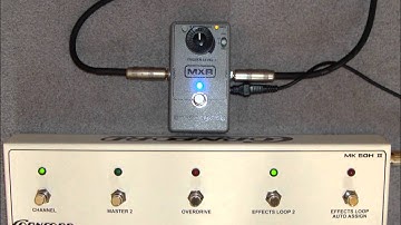 Cornford MK50H II & MXR Noise Gate