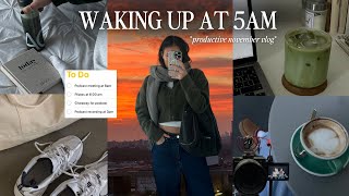 WAKING UP AT 5AM *productive vlog* | busy work day, pilates, packing for a trip, healthy habits by Becca Watson 46,317 views 5 months ago 13 minutes, 23 seconds