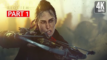 A PLAGUE TALE REQUIEM Gameplay Walkthrough Part 1 Full Game (4K 60FPS PC) - No Commentary
