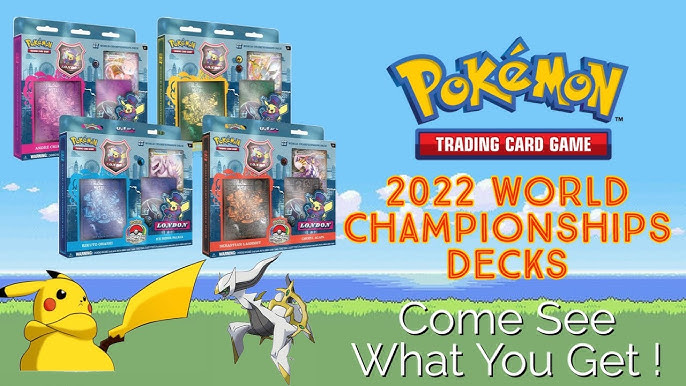 Pokémon World Championships Deck 22 Chiasson - Imperfections