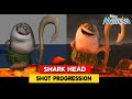 Moana I Shark Head Shot Progression I Minor Jose Gaytan I 3D Animation Internships