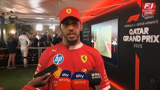 Lewis Post-Qualifying Interview F1 2025 Qatar Grand Prix