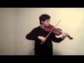 Js bach  cello suite no 5 in c minor allemande  james yoon viola