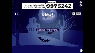 Join me for a halloween Kahoot (starting in 8 minutes)❤️💛😁💚💙