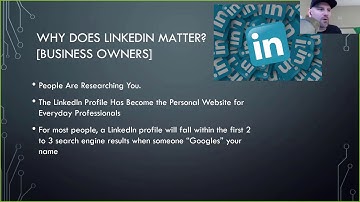 Creating a Master LinkedIn Profile - A Marketing Geeks Live Training...